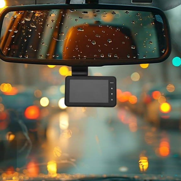 WHAMVOX 1Pcs Mirror Dash Cam 1080P Front and Rear Recording for Driving