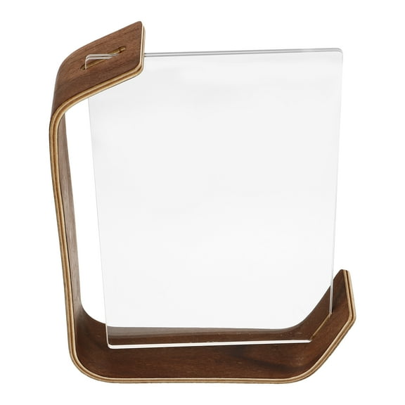 WHAMVOX 1Pcs Photo Display Frame Acrylic Double Sided Photo Protection for Graduation 6 Inches