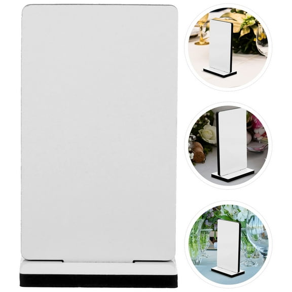 WHAMVOX 1Pcs Sublimation Photo Picture Frame Blanks for Home Decoration and Parties 3.73X2.16X1.38In