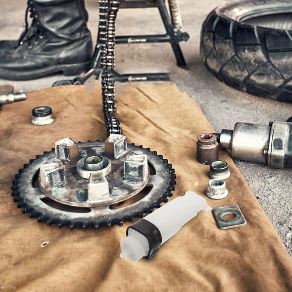 WHAMVOX 1Pcs Transparent Plastic Engine Coolant Expansion Tank for Off Road Motorcycle Cooling Effect Custom Structure