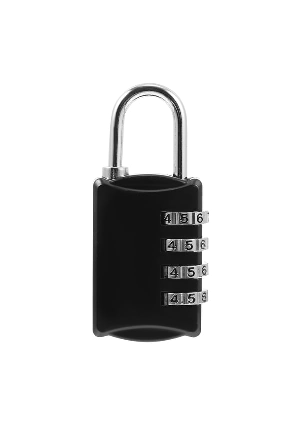 1Set Combination Lock Padlock Zinc Alloy Rectangular Anti-Corrosive for Locker Essential
