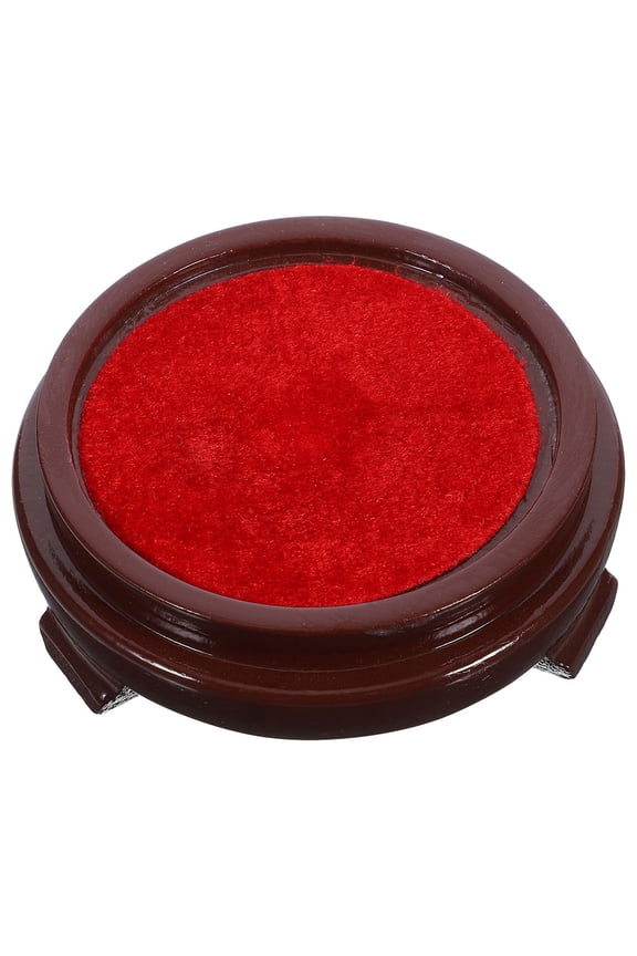 1Set Crystal Display Stand Wood Craft for Crystal Balls and Jewelry Display