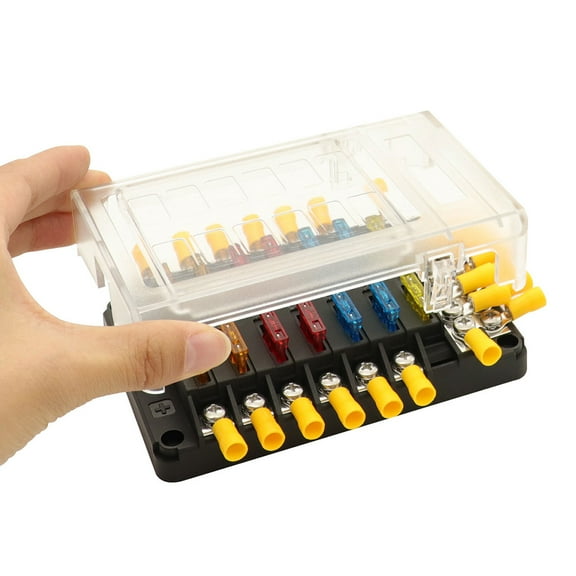WHAMVOX 1Set Dust Cover Fuse Box for Car and Marine Electrical System Safety