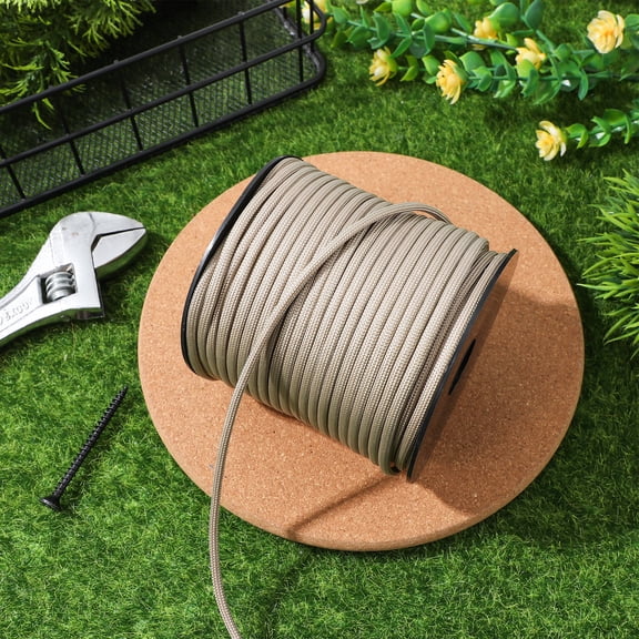 WHAMVOX 1Set Heavy Duty Rope Parachute Cord 50m Long For Camping And Hiking Gear
