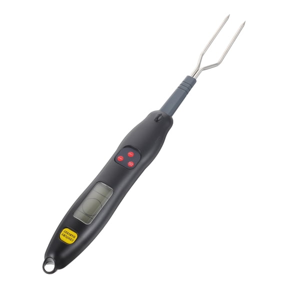 WHAMVOX Handle Barbecue Fork with Digital Temperature Display for Brewing Beer and Wine in Kitchen or Cafe