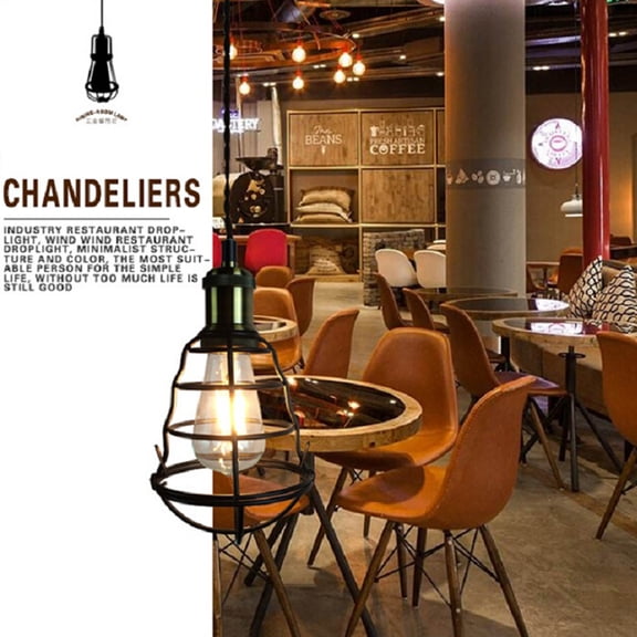 WHAMVOX 1Set Nordic Minimalism Living Room Light in Black 10.2*5.7*5.7in