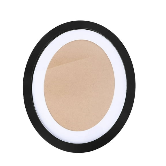 WHAMVOX 1Set Oval Picture Frame Wooden Wall Hanging Photo Display 11.4x9.4in For Adult Room Decoration