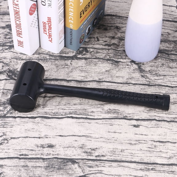 WHAMVOX 1Set Rubber Coated Handle Small Hammer for Plastic Parts and Tiles