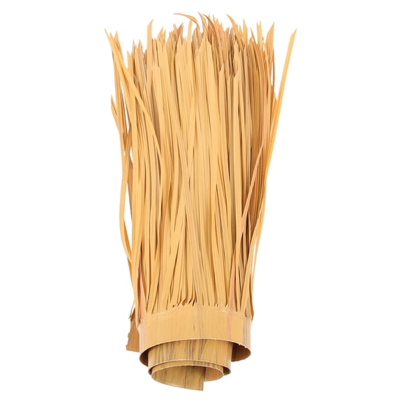 WHAMVOX 1Set Simulated Thatch Roof Outdoor Decoration Durable 39.4x19.7in