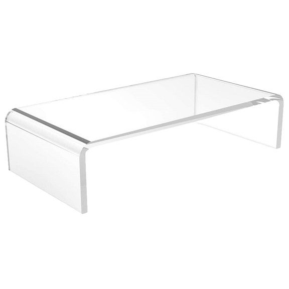 WHAMVOX 1Set Transparent Computer Lifting Racks for Better Ergonomics and Space