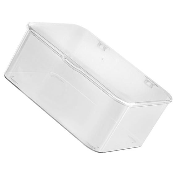 WHAMVOX 1Set Transparent Plastic Storage Containers for Hair Clips and Accessories 11.4*6.7*3.7in