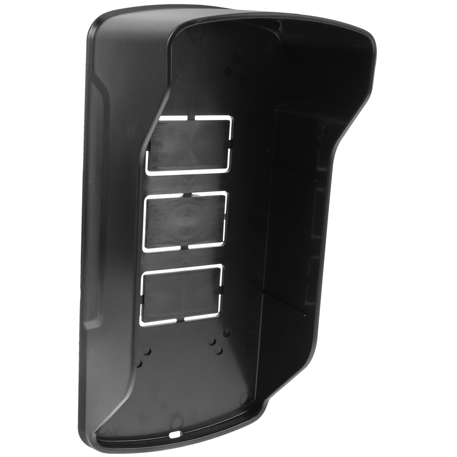 WHAMVOX 1Set Waterproof Doorbell Cover Black for Weather Resistance
