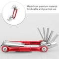thumbnail image 1 of WHAMVOX 1pc 11 in 1 Multi-Function Bike Tool Foldable Bike Repair Kits, 1 of 8