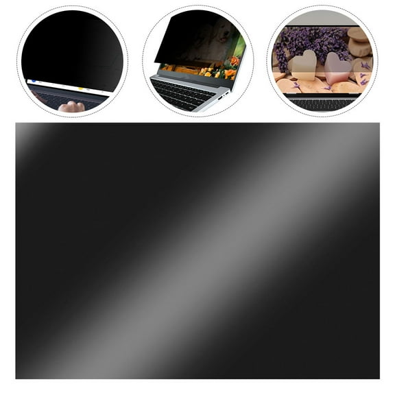 FESTFENDS Computer Screen Privacy Pet Privacy Screen Protector Black 1Pcs 14 Inch