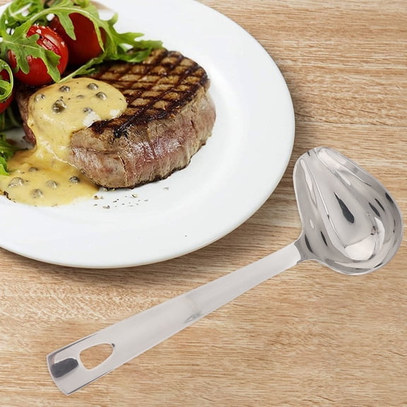 WHAMVOX 1pc Creative Sauce Spoon Tableware Kitchen Cutlery Silverware Decor
