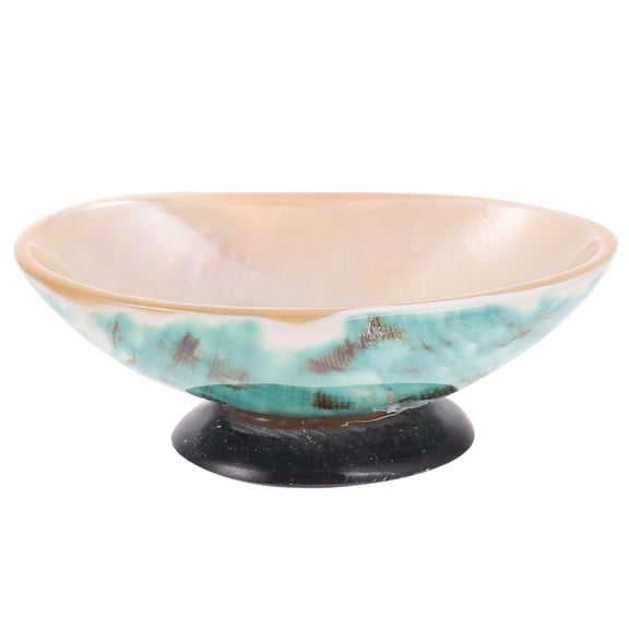 YSNOOWE 1Pack Shell Material Snack Plate For Household Users In Dining And 7.8x3.5x1.8in