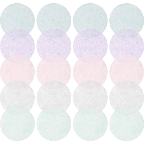 WHAMVOX  2 .5cm Wedding Confetti Pleasant Color Craft Paper