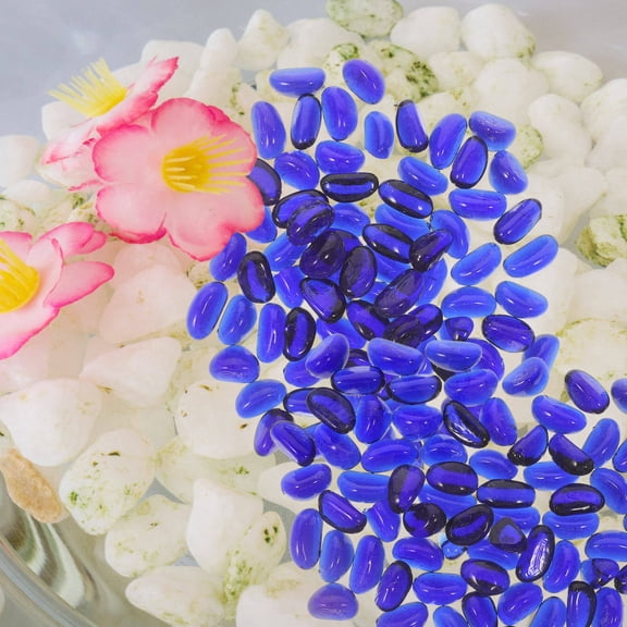 WHAMVOX 2 Bags Natural Fish Tank Landscaping Stone Potted Plant Decoration 2.5X1.5CM