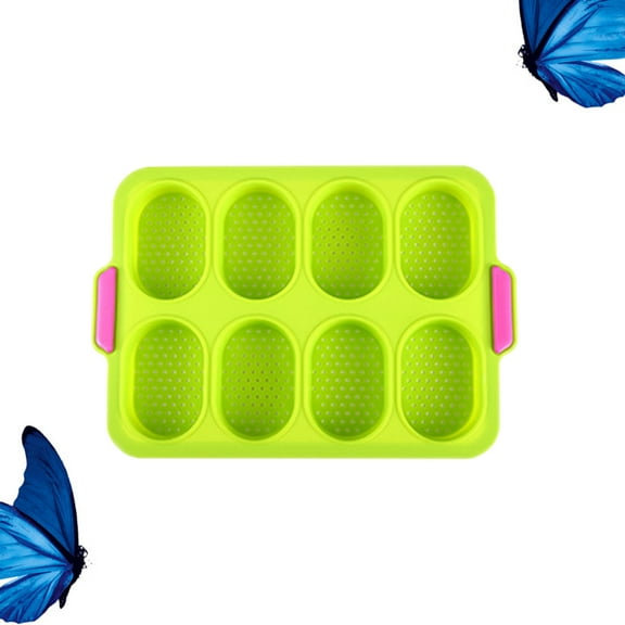 WHAMVOX  2 PCS Silicone Bread Mold Loaves Loaf Bake Pans for Baking Pastry