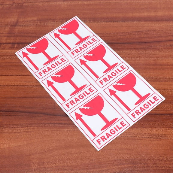 WHAMVOX 2 Packages Fragile Tag Label Labels Office Relocation Stickers Warning