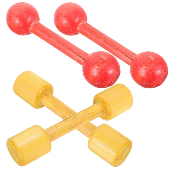 WHAMVOX 2 Pairs Arm Training Tool Workout Equipment Toddlers Preschool Fitness Yellow