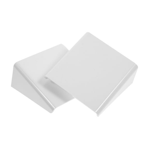 WHAMVOX 2 Pcs Acrylic Shelf Cpap for Wall Camera Bathroom Mount Router Baby White