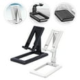 thumbnail image 1 of WHAMVOX  2 Pcs Adjustable Phone Holder Desktop Rack Retractable Office Travel, 1 of 6