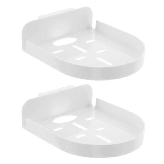WHAMVOX 2-Pack Camera Mount Brackets, Compact Adhesive No-Drill Wall Mounts for Security Cameras