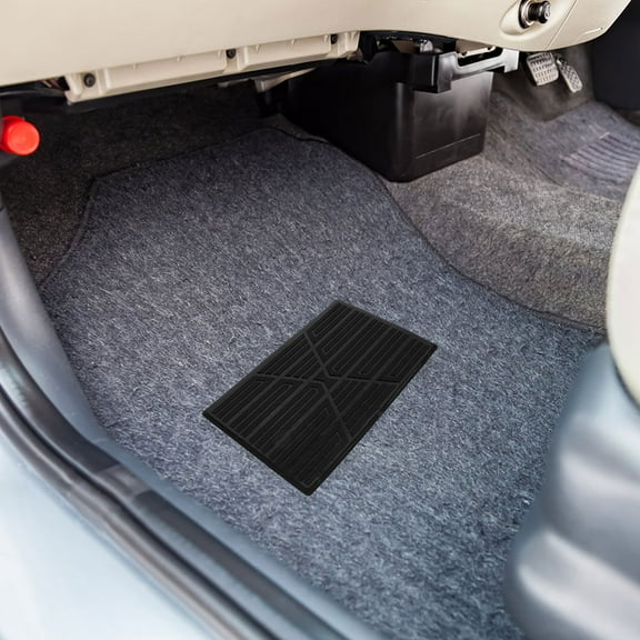 WHAMVOX 2 Pcs Car Floor Mat Carpet Patch Slip-resistant Pedal Pad