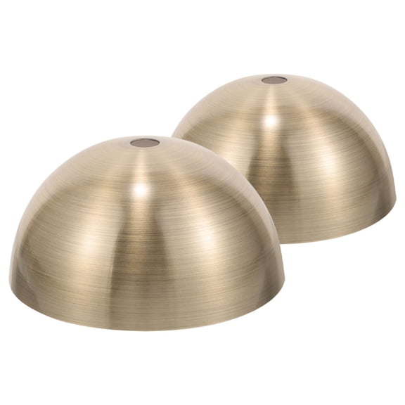 WHAMVOX 2 Pcs Ceiling Light Cover Plate Plates Chandelier Canopy Golden