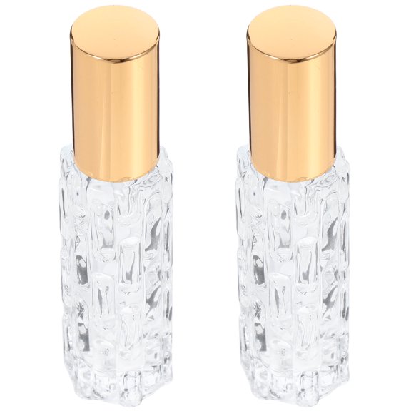 WHAMVOX 2 Pcs Cocktail Atomizer Spray Bottle Espresso Refillable Golden
