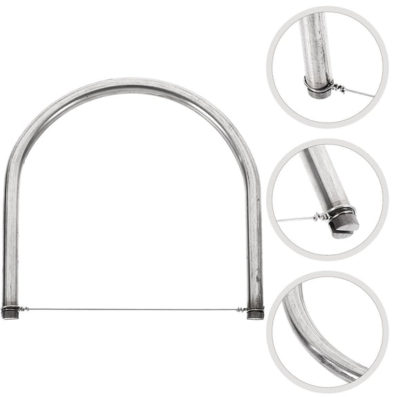 WHAMVOX  2 Pcs DIY Ceramic Clay Modeling Tool Polymer Tools Scoring Student Silver