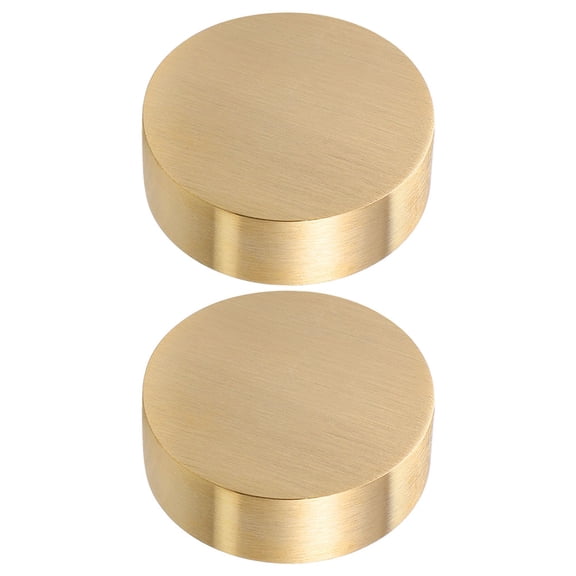 WHAMVOX 2 Pcs Desk Decorative Paper Calligraphy Paperweight Home Office Golden