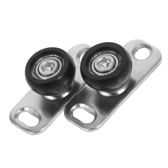 WHAMVOX 2 Pcs Doors Barn Door Roller Guide 4.00X1.60X1.50CM
