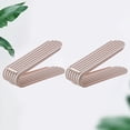 thumbnail image 1 of WHAMVOX 2 Pcs Double Layer Shoe Rack Space Saving Organizer for Closet Storage and Entryway, 1 of 8