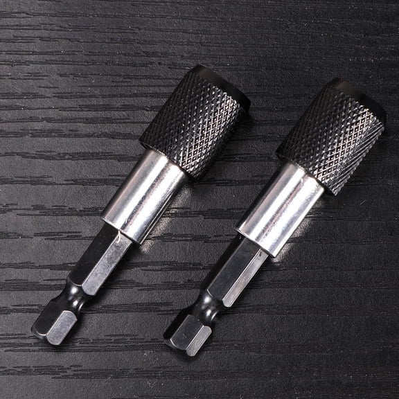WHAMVOX 2 Pcs Drill Bit Holder Screwdriver Extension Bar