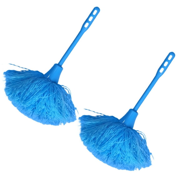 WHAMVOX 2 Pcs Dusting Portable Electrostatic Dust Duster Bookshelf Duster 29x8cm Blue