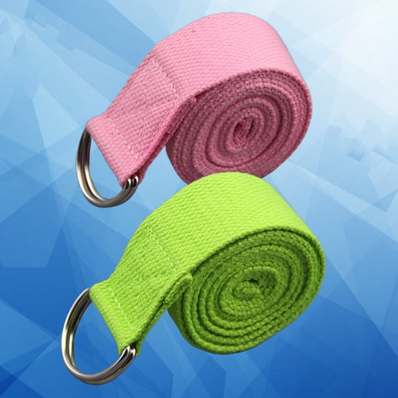 WHAMVOX  2 Pcs Exercise Straps Yoga Tension Belt Stretching Bands