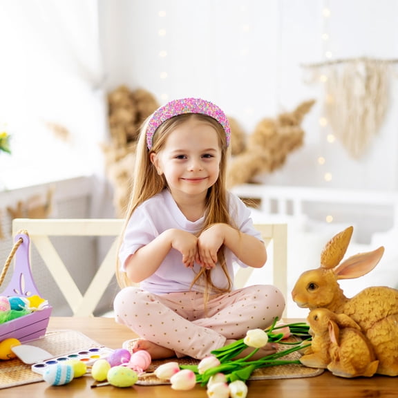 SEWCHICS Headbands Padded Headband 2Pcs 5.9X5.5X1.5In