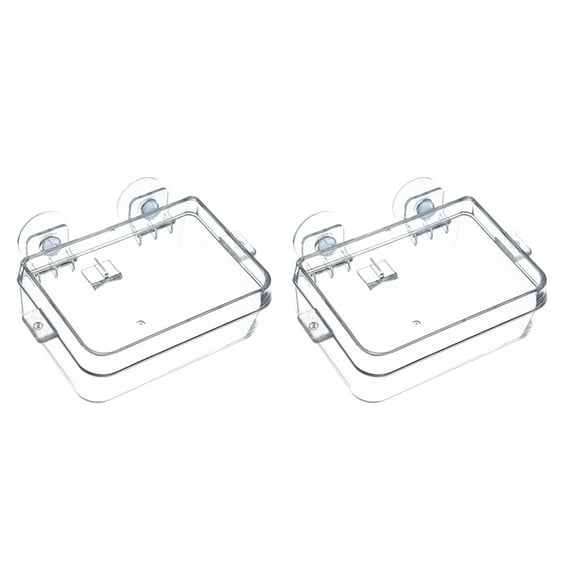 WHAMVOX 2 Pcs Feeder Anti-escaping Gecko Terrarium Accessories Reptiles Space-saving