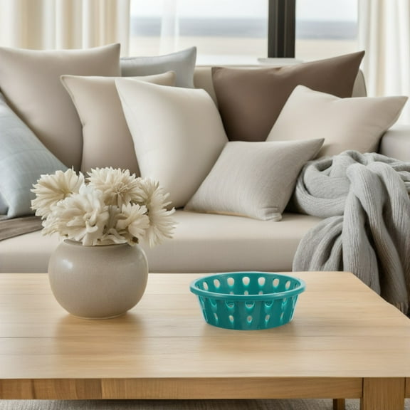 WHAMVOX 2 Pcs Fruit Cushion 17.00X17.00X5.50CM Olive Green