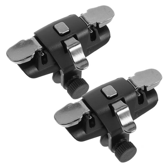 WHAMVOX  2 Pcs Gaming Triggers for Phone Game Controller Cellphone Black