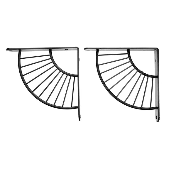 WHAMVOX  2 Pcs Home Decor Wall Mounted Shelves Hanging Decoration Shelf Support Bracket