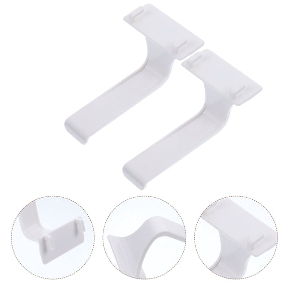 WHAMVOX 2 Pcs Cup Holder Hooks for Hanging Inverted Drying Cups Kitchen Storage Organizer