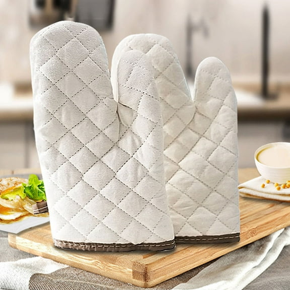 WHAMVOX 2 Pcs Hot Insulation Gloves Kitchen for Cooking Oven Mitten