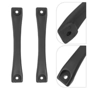 WHAMVOX 2-Pack Kids Kayak Handles, Child-Safe Black Kayak Grips 17x2.5x0.5cm for Comfortable, Easy and Secure Paddling