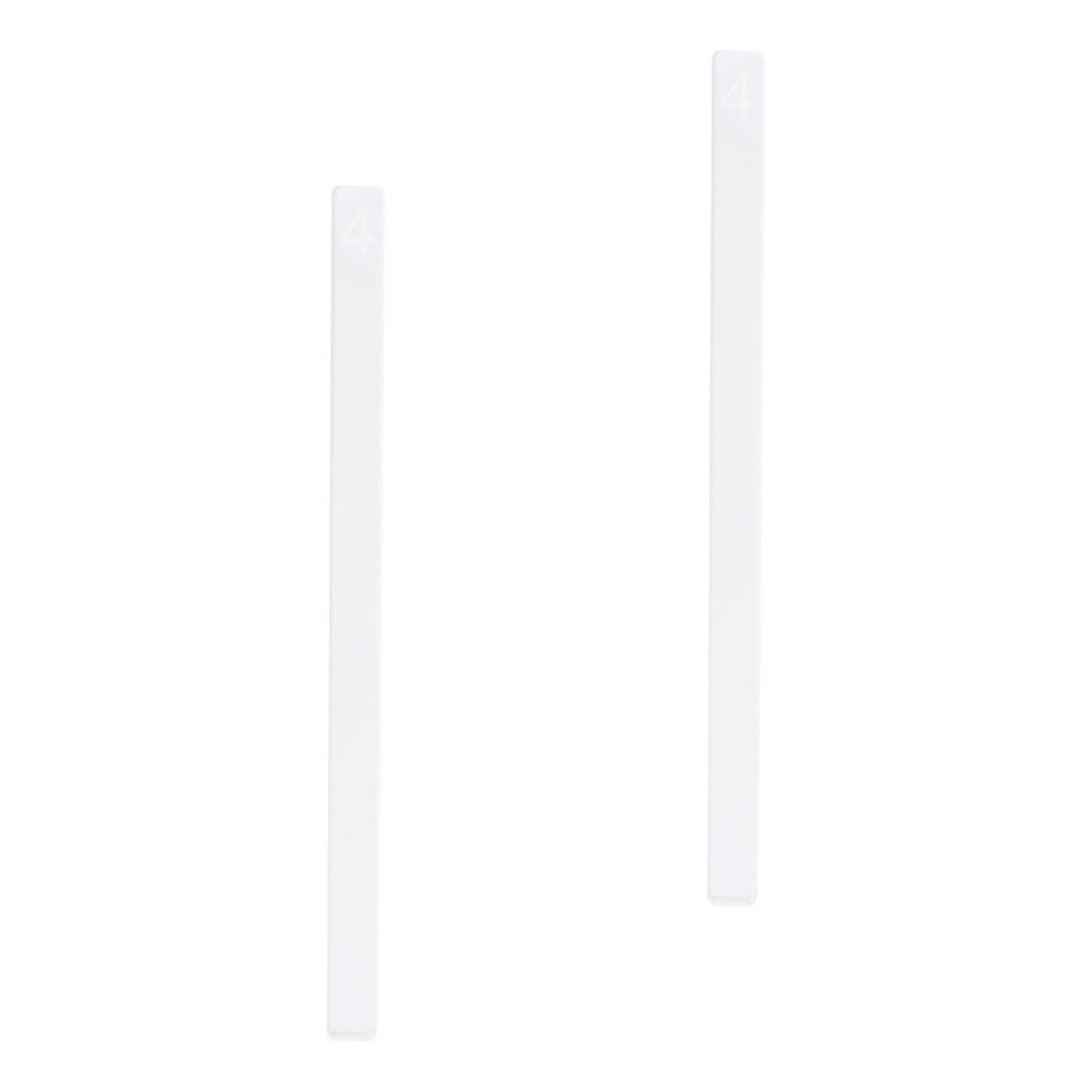 WHAMVOX 2 Pcs Leveling Biscuit Balance Cookie Ruler 40X2.5X0.4CM ...