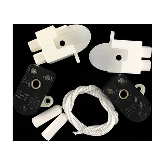 WHAMVOX 2 Pcs Light Fixture Wire Lamp Cord Pull Switch Easy Installation