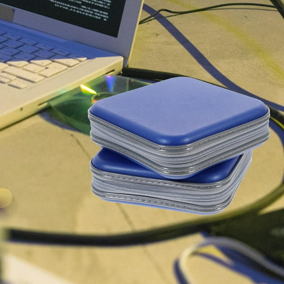 WHAMVOX 2 Pcs Lightweight Wallet /DVD Storage Bag Holder