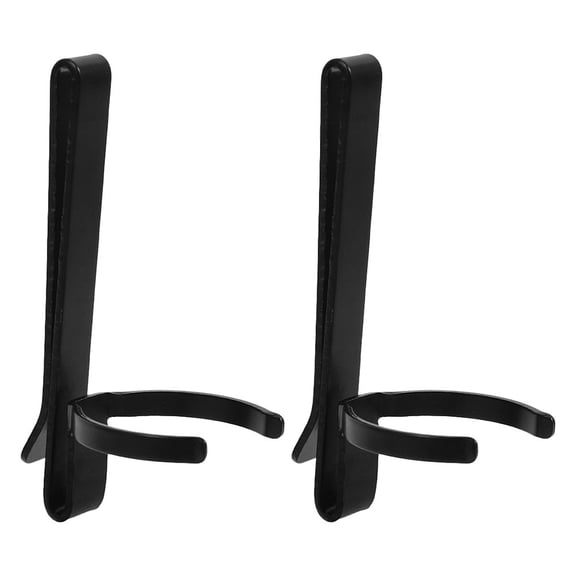 WHAMVOX 2 Pcs Metal Flashlight Clips Flashlight Belt Holder Flashlight Waist Clips Pen Light Accessory Flashlight Replacement Parts For Waist And Pocket